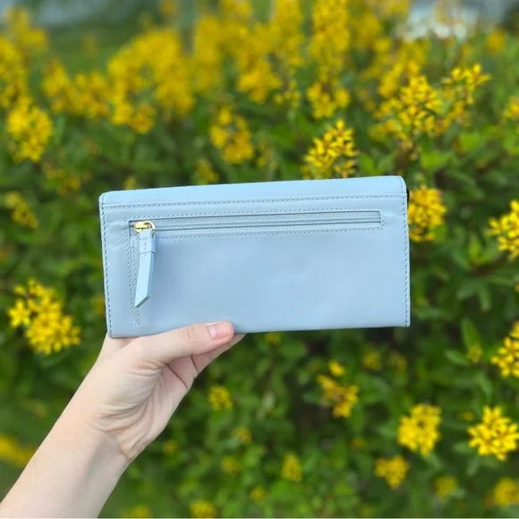 Radley London Dog Outline Blue Wallet - Picture 6 of 16